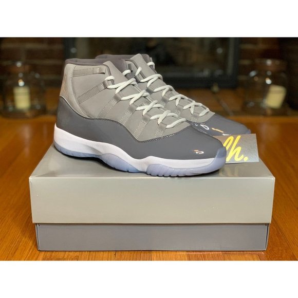 Sz 13 Air Jordan Retro 11 "Cool Grey" - Picture 6 of 7